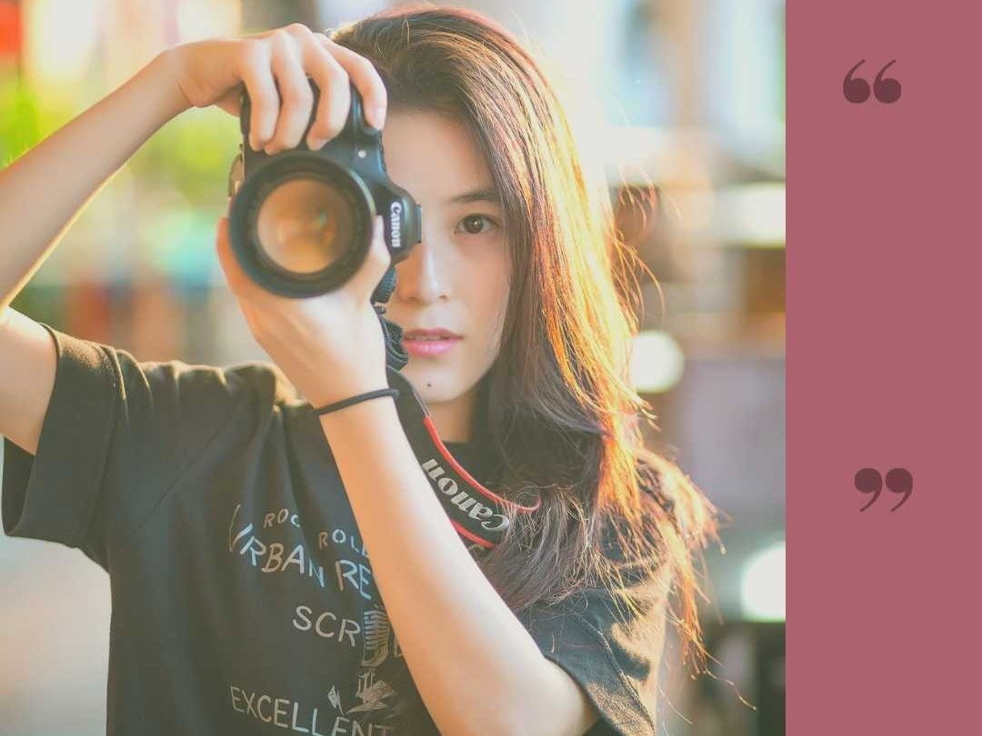 Pale Red Minimalist Text Quotes Travel Instagram Post - 1